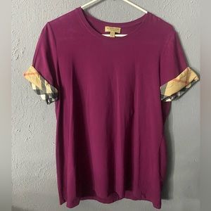 Womens Burberry T- Shirt XL